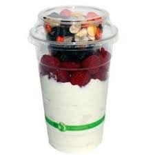 Tapa Levantada sin Hueco Vaso 9-24 oz Transparente PLA