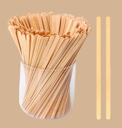 Removedores 14 cm Bamboo envuelto