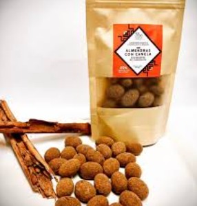 Almendra recubierta Choco 45% - Canela(50gr)     