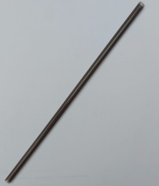 Pajilla Acetato Negra  6 mmx 21 cm , envuelta