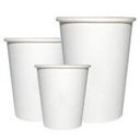 Vaso Blanco 16 oz. 1 pared Cartón