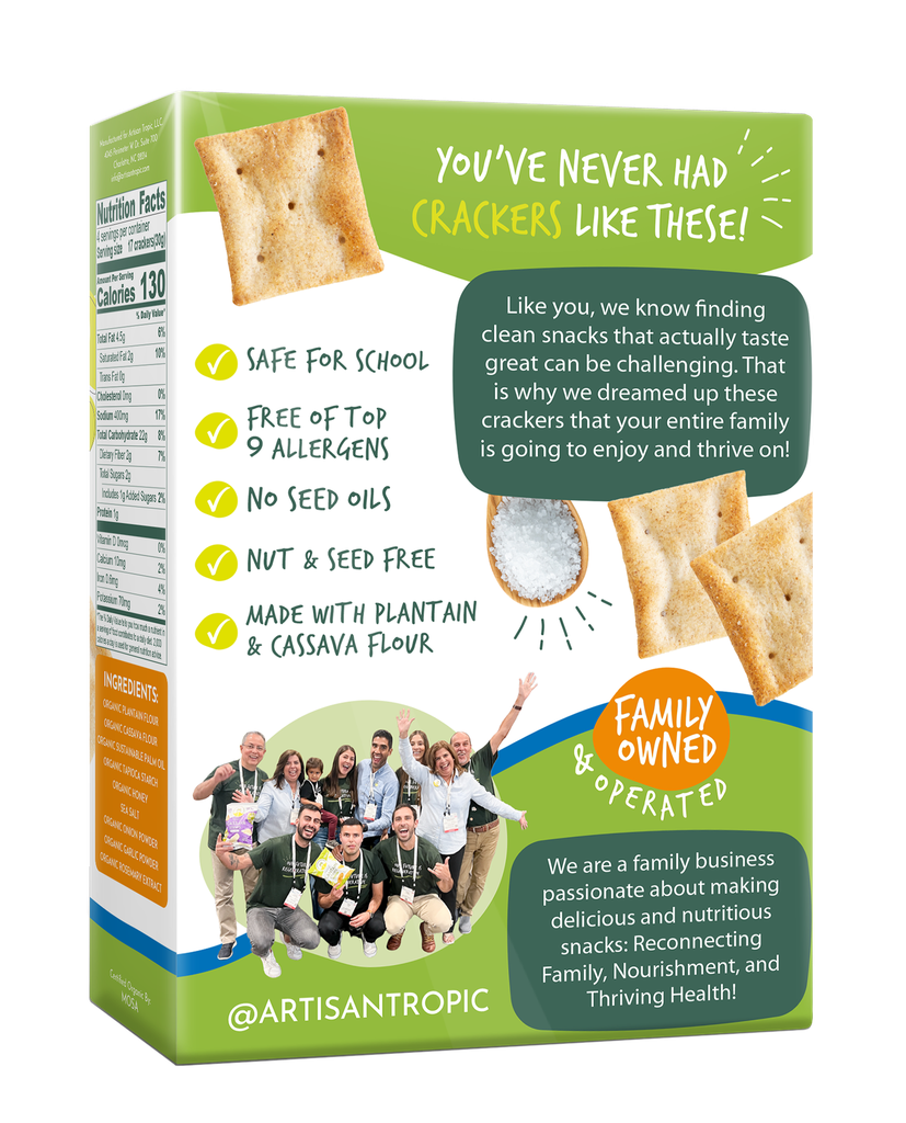 Crackers Sea Salt 4.25oz