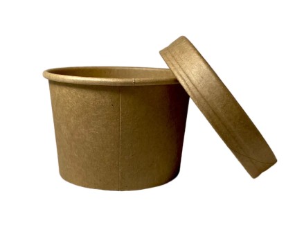 Tapa Envase 16oz (98mm) Kraft