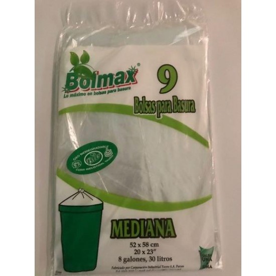 Bolsa Jardín Bolmax  transparente 85x120 cm paq 5uds