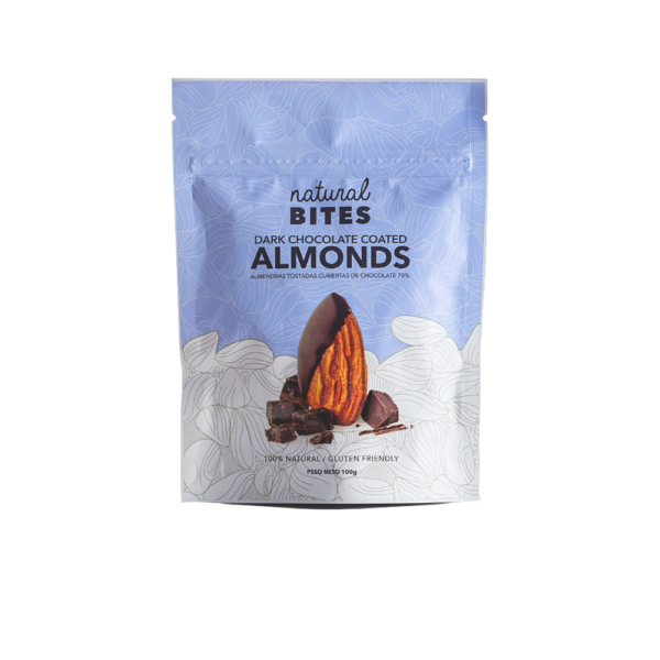 Almendras con recubierta de chocolate 100g