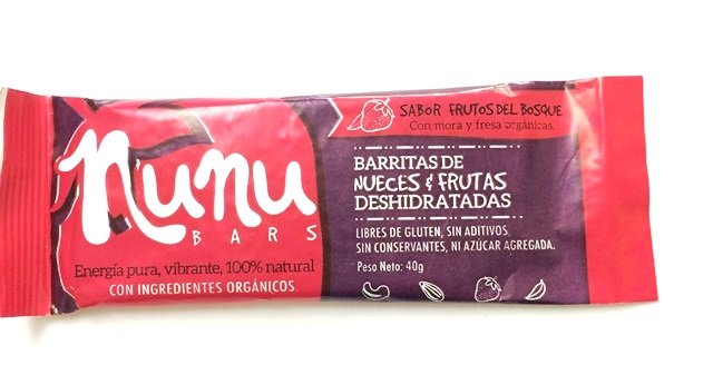 Barra Energética Frutas del Bosque