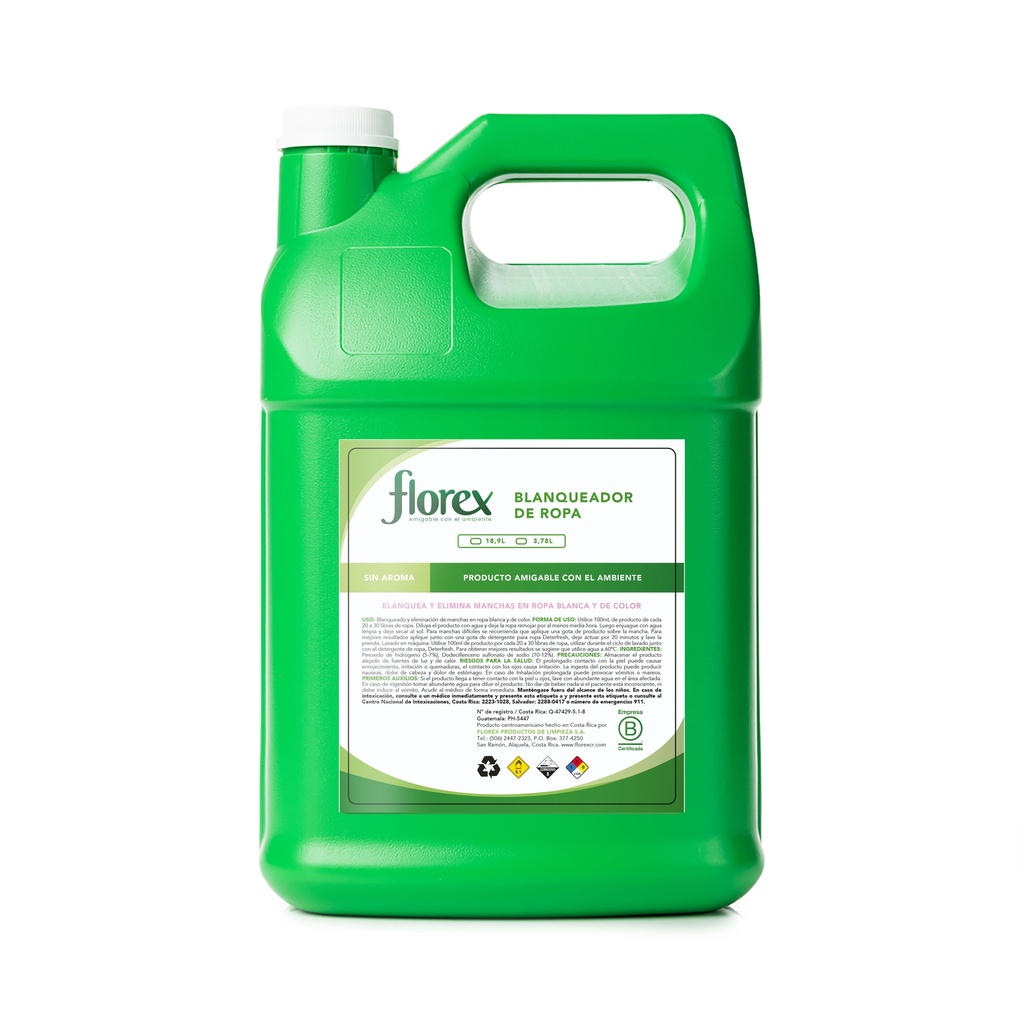 Florex Laundry Bleach Gallon