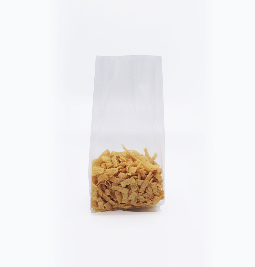 Flat Bottom Bag with Gusset (100 units) 5x12x3