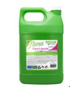 White Non-Slip Liquid Wax Gallon