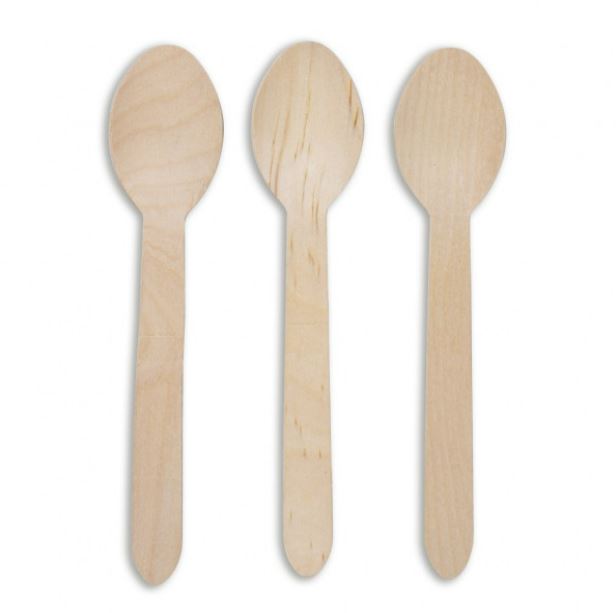 Cuchara Madera Desechable Bio 