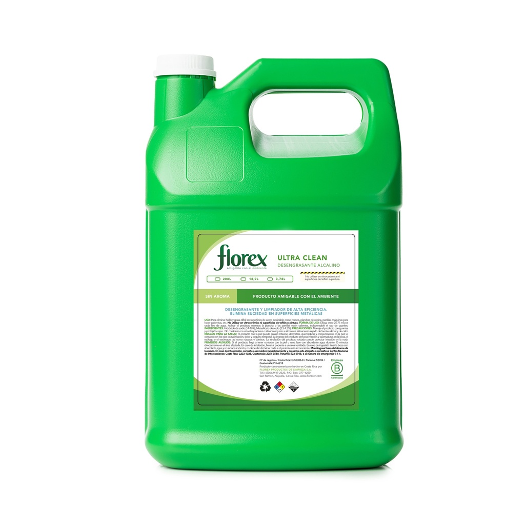 Florex Ultraclean Alkaline Degreaser Gallon