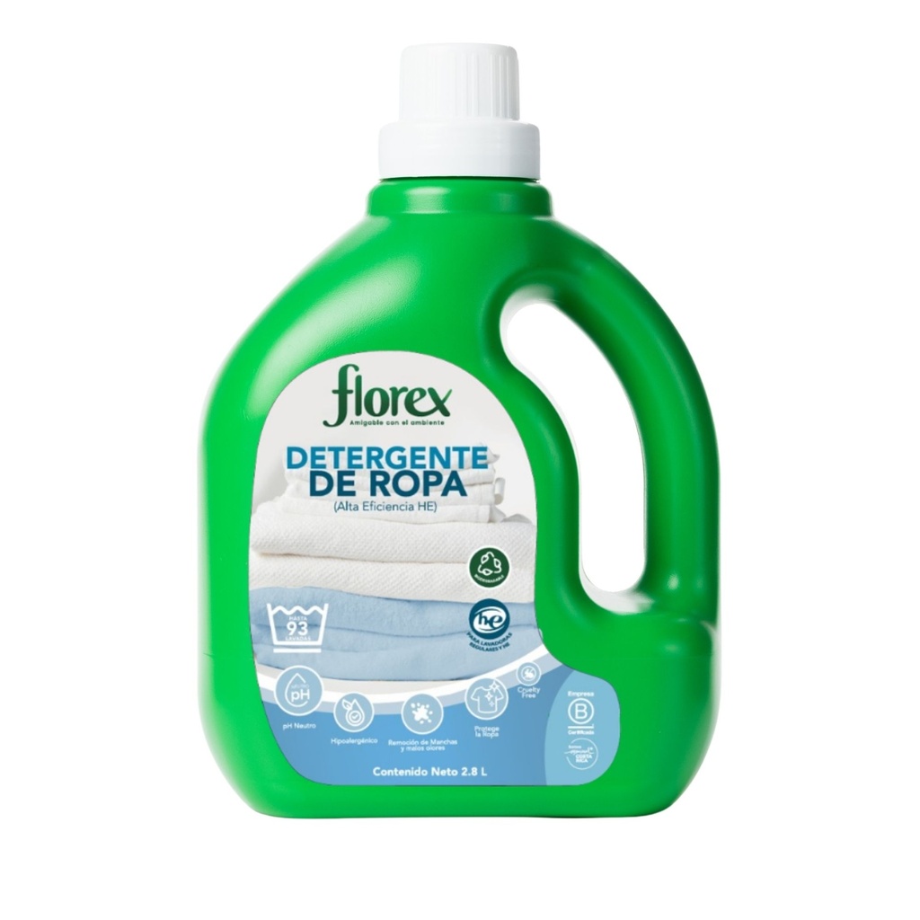 Detergente HE Florex 2.8lts