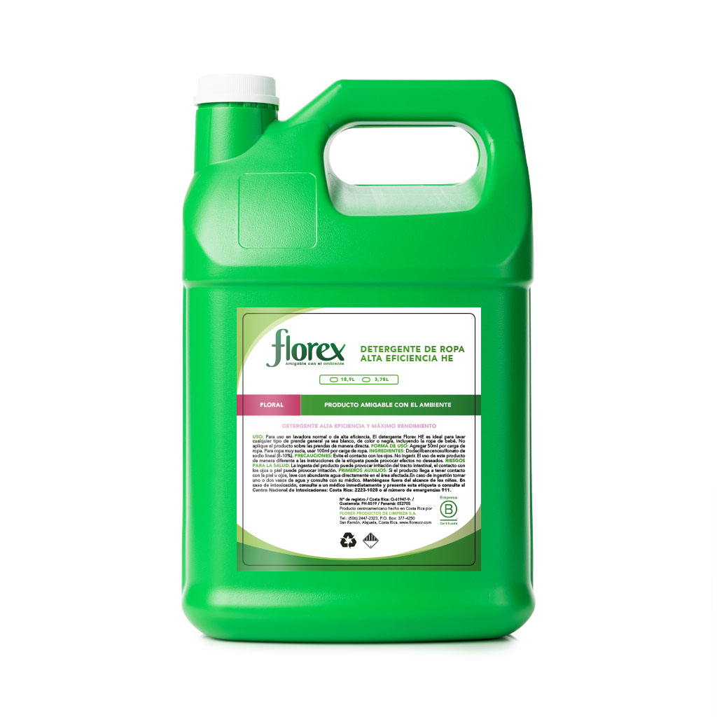 Florex HE Detergent Gallon