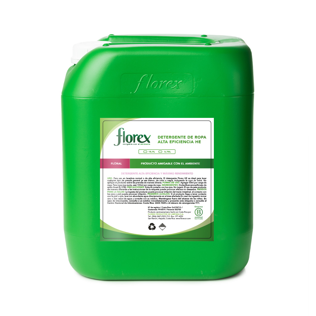Florex HE Detergent Jug
