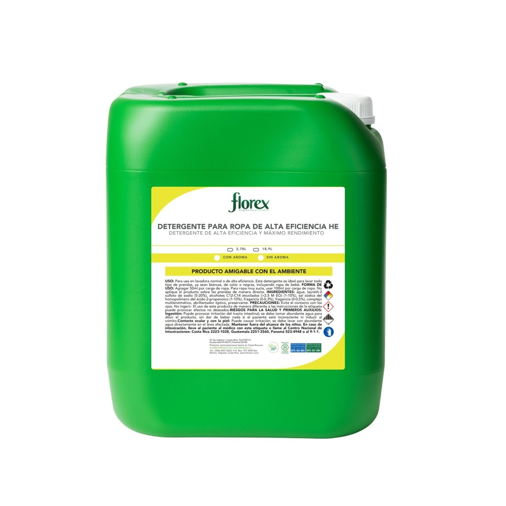 Florex HE Detergent Jug