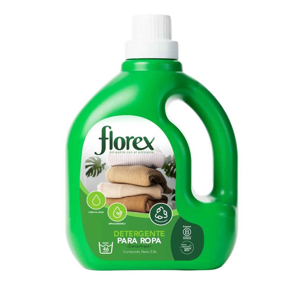 Detergente Lavaropa Florex 2.8Lts