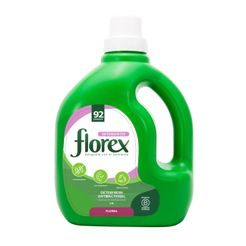 Florex Antibacterial Detergent 2.8lts