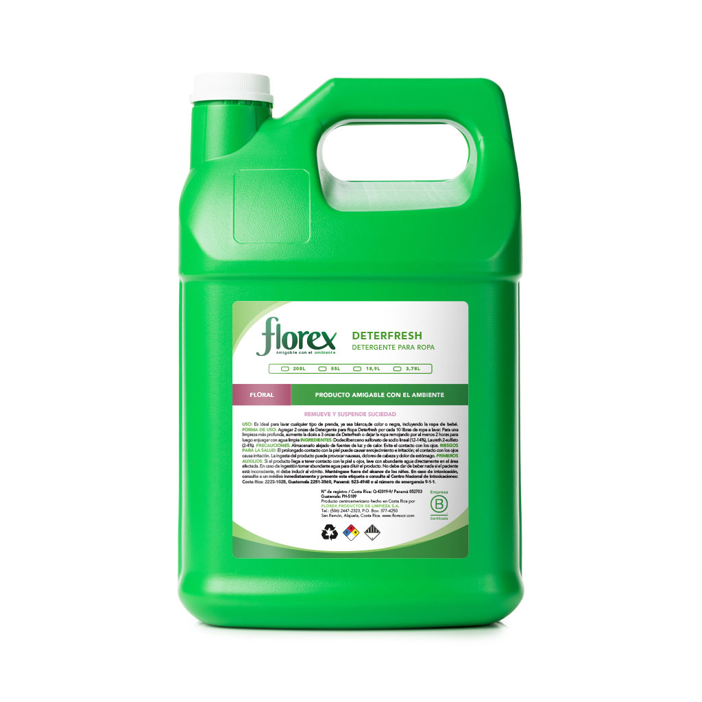 Detergente Lavaropa Florex Galón