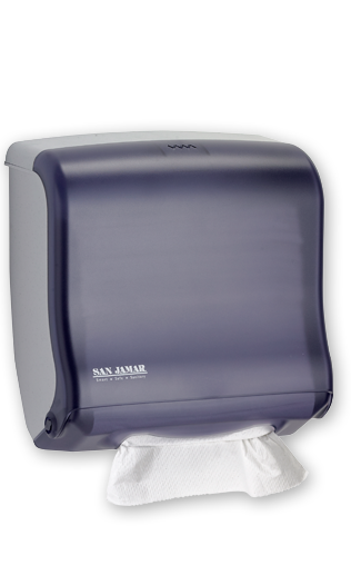 Economical 'Ultrafold' Interfolded Towel Dispenser Black CP 