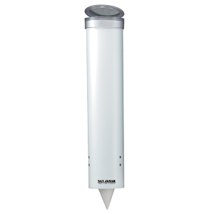 White Cone Cup Dispenser (C3165 WH)