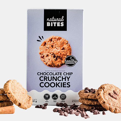 Galletas Chips de chocolate oscuro 160 g