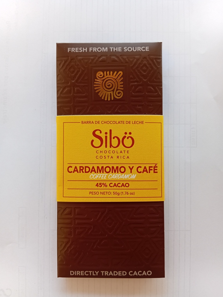 Cardamom-Coffee Chocolate (50gr)