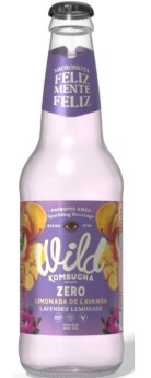 Wild Kombucha Zero Lemonade and Lavender