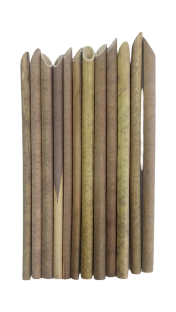 Pajilla de Bambu 13cm  
