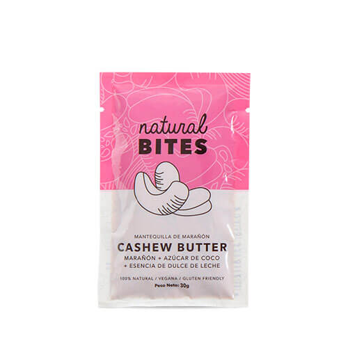 Sachet - Mantequilla de Marañon, Dulce de Leche y Azucar de Coco Caja