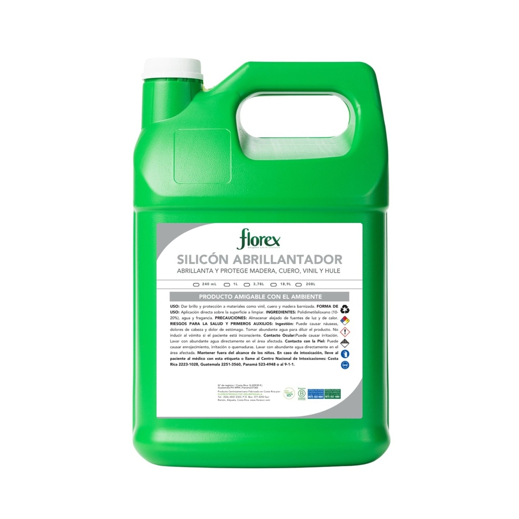 Silicon Abrillantador Florex Galón