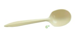 Corn Starch Spoons 6"