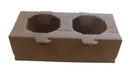 Portavasos Doble Carton Corrugado  (110 uds)