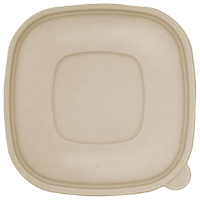 Fiber Lid - Square Fiber Bowl 24-48oz