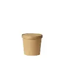 Envase 12 oz Kraft economico (92mm) CP