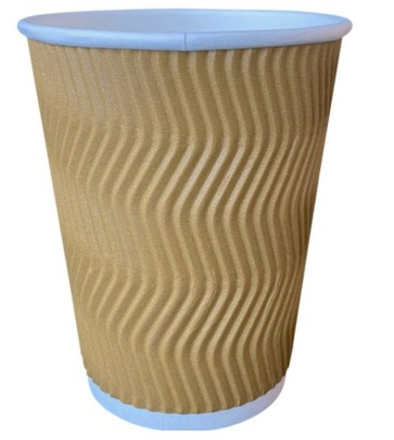 Vasos 16oz Kraft Corrugado