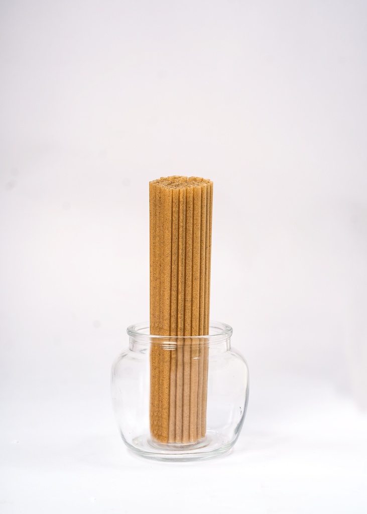 Classic Fiber Straw 21cmx6mm, Wrapped