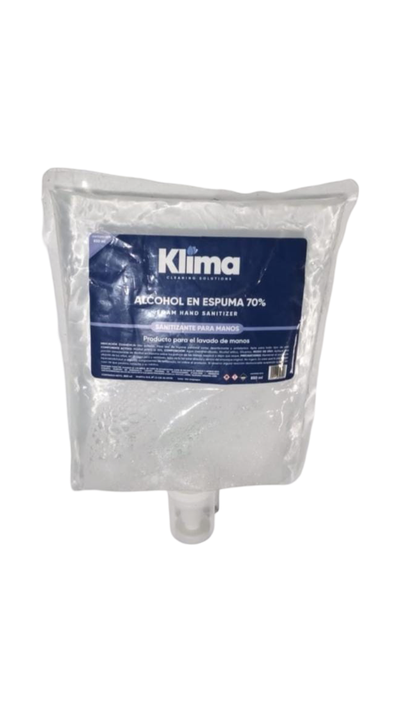 Klima Alcohol espuma 800 ml (6 uds)