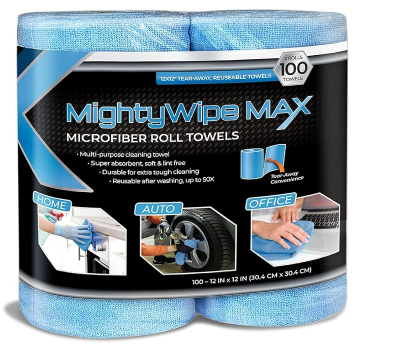 Paño Microfibra MightyWipe Max Azul (2x50u)