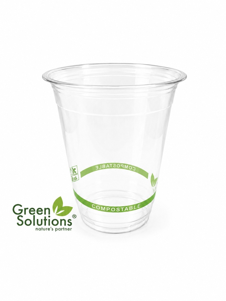 Vaso 12oz PLA Transparente 95 mm GS