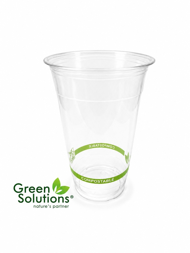 Vaso 16oz PLA Transparente 95 mm GS