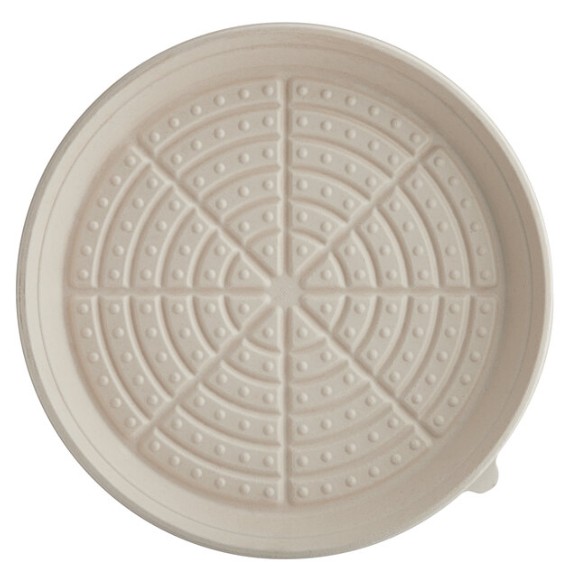 Bandeja fibra para pizza 12" (Paq 50 unid) CP
