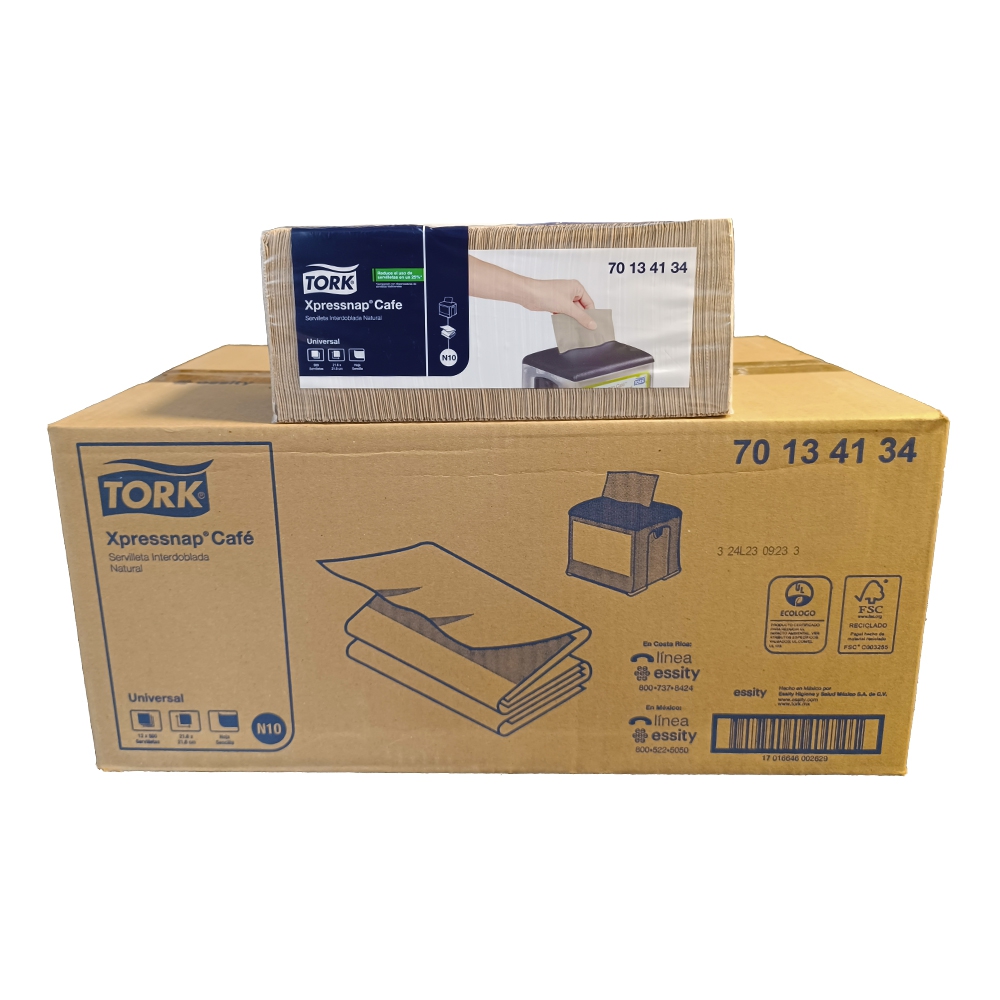 Servilletas Tork Xpressnap ADV Grande Interfold 500H