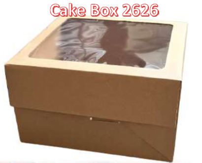 Cake Box 26x26x15 CP