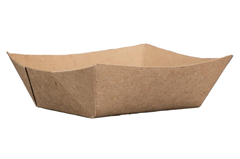 1 Lb. Kraft Tray