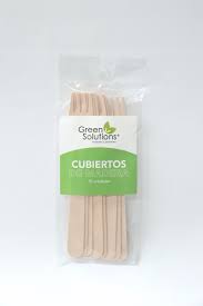 Tenedor Madera Desechable ( 10 UDS)