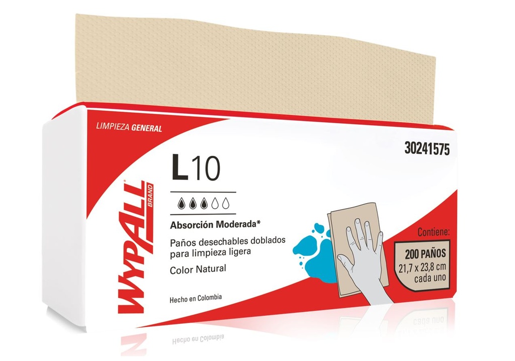 Toalla interfoliada Natural KC Wypall