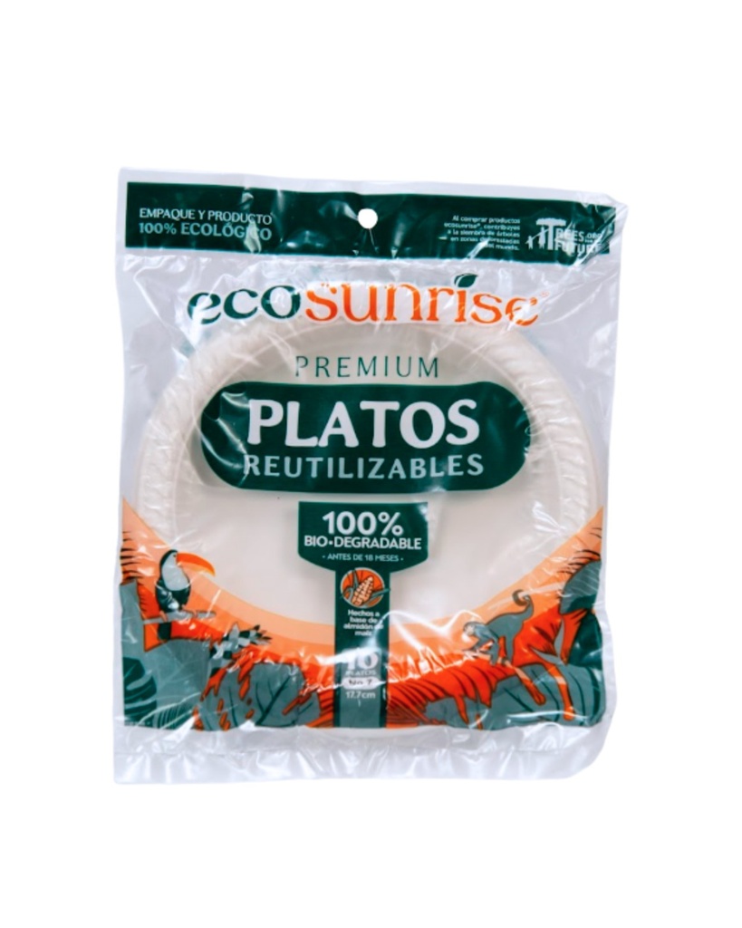 Plato Almidón #7 SR 10u