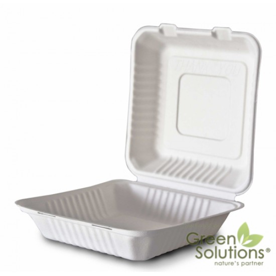 Bandejas 8x8 Bagazo Caña Lisas 