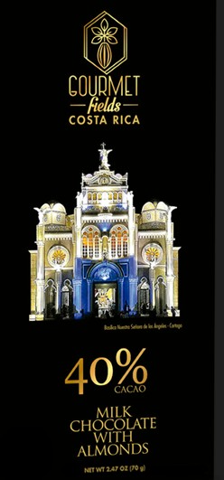Chocolate Oscuro  40% con Leche y Almendras