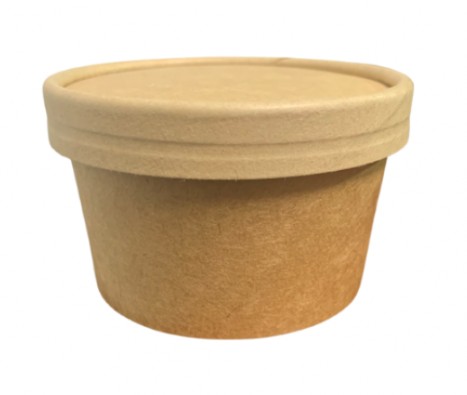 Envase 08oz Kraft 